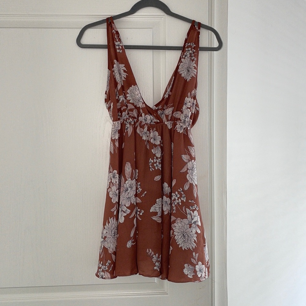American Threads Floral Dress